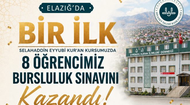 SELAHADDİN EYYUBİ KUR’AN KURSU’NDA BÜYÜK BAŞARI: 8 ÖĞRENCİ BURSLULUK SINAVINI KAZANDI