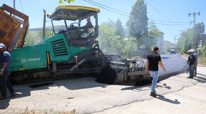 Elazığ İl Özel İdaresi BSK Asfalt Sezonunu Açtı