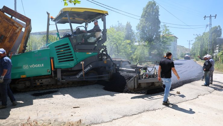 Elazığ İl Özel İdaresi BSK Asfalt Sezonunu Açtı