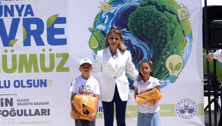 Elazığ Belediyesi İklim Değişikliği ve Sıfır Atık Müdürlüğü tarafından 5 Haziran Dünya Çevre Günü bir dizi etkinlikle kutlandı.