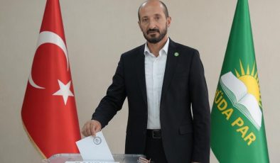 HÜDA PAR Elazığ Merkez İlçe Başkanı Hüseyin Kaya Yeniden Seçildi
