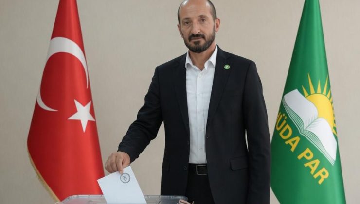 HÜDA PAR Elazığ Merkez İlçe Başkanı Hüseyin Kaya Yeniden Seçildi