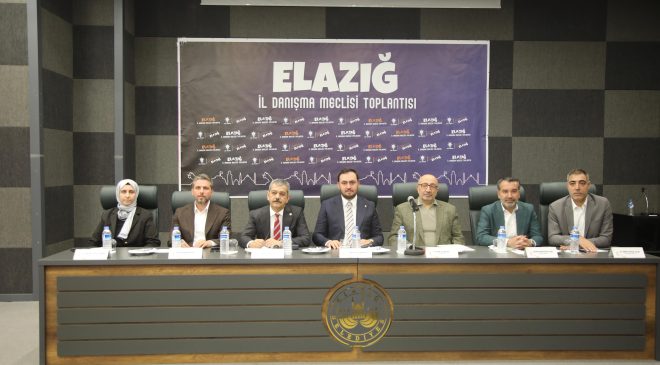 AK Parti Elazığ Teşkilatı İl Danışma Meclisi Toplantısında Bir Araya Geldi