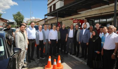 AK Parti Baskil’de Tek Yürek: 100 Kişilik Kadro Sahaya İndi
