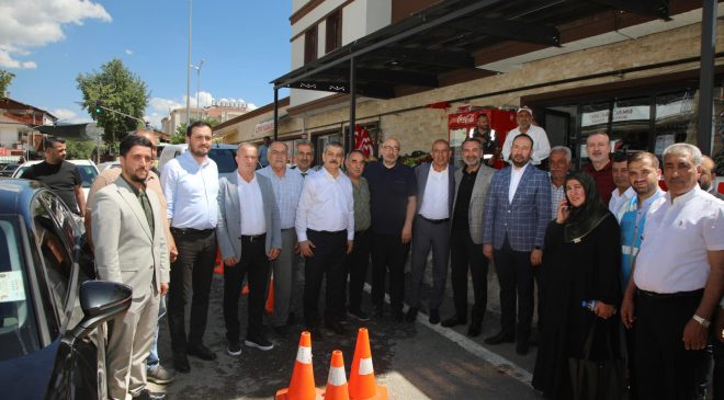 AK Parti Baskil’de Tek Yürek: 100 Kişilik Kadro Sahaya İndi