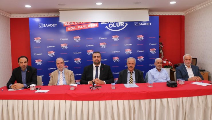SAADET PARTİSİ ELAZIĞ TAŞKİLATI HAFTA SONUNU YOĞUN TEŞKİLAT ÇALIŞMASI İLE GEÇİRDİ