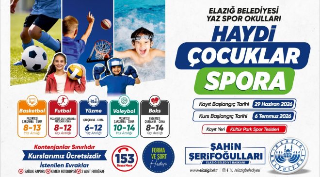 HAYDİ ÇOCUKLAR SPORA