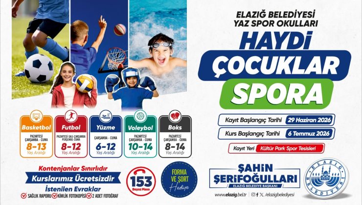 HAYDİ ÇOCUKLAR SPORA