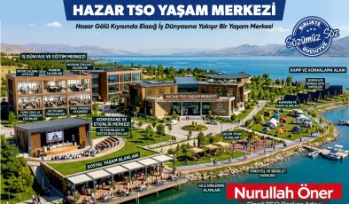 Elazığ TSO Başkan Adayı Nurullah Öner’den Hazar Gölü Kıyısına “Yaşam Merkezi” Projesi