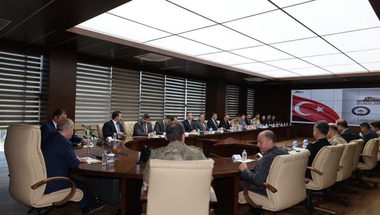 İl Güvenlik ve Asayiş Koordinasyon Toplantısı yapıldı