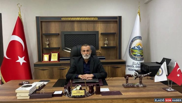Elazığ Bingöl Dernekler Federasyonu kuruldu.