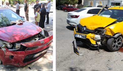 Yine Mustafa Uygur Bulvarı, yine kaza.