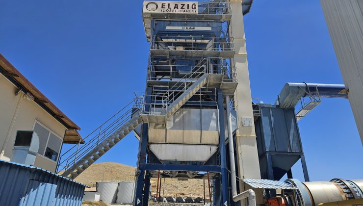 Elazığ İl Özel İdaresi’nin Asfalt Üretim Gücü Kırsal Yollara Kalite Katıyor