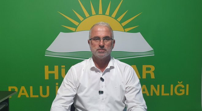 HÜDA PAR’lı Öztürk:”Palu gibi bir ilçede Halkbank şubesinin bulunmaması kabul edilemez bir eksikliktir”