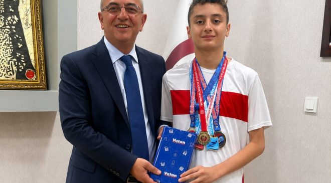 Alp Eren Güler’den İl Özel İdaresi Genel Sekreteri Cemil Yatkın’a Ziyaret