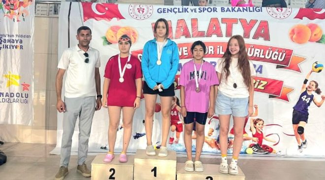 ELAZIĞLI YÜZÜCÜLERDEN MALATYA’DA GURURLANDIRAN BAŞARI: ZÜMRA ÇELİKER TÜRKİYE ŞAMPİYONASI BİLETİNİ ALDI