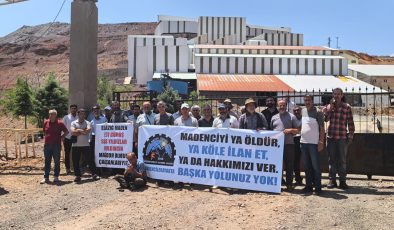 Maden’deki işçilerin eylemi 2. Gününde: “Hakkımızı alamazsak 24 Temmuz’da Ankara’ya yürüyeceğiz”
