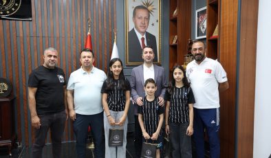 ESKRİM İL TEMSİLCİLİĞİNDEN İL MÜDÜRÜ ABDULSAMET EREN’E  ZİYARET