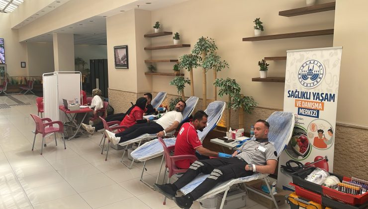 ELAZIĞ BELEDİYESİ’NDEN KAN BAĞIŞINA ANLAMLI DESTEK