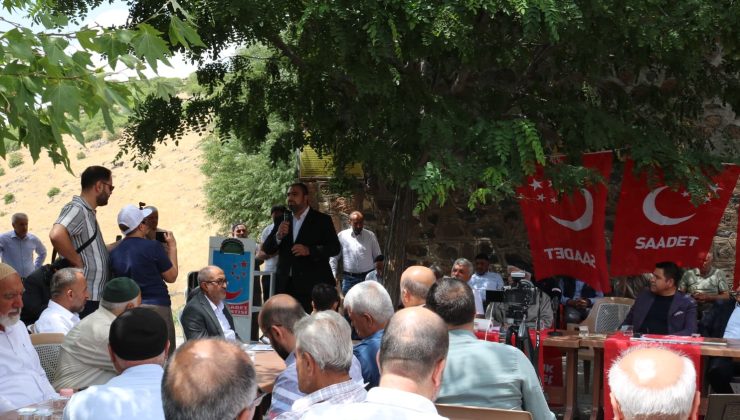 Saadet Partisi Elazığ İl Divan Toplantısı Sarıcan’da Gerçekleştirildi