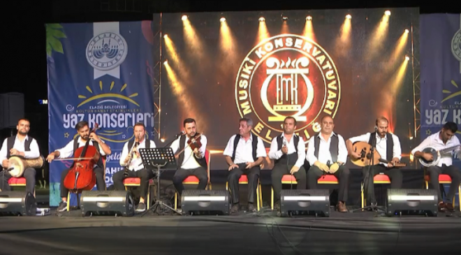 Elazığ’da Yaz Konserleri Sürüyor