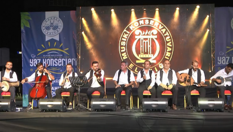Elazığ’da Yaz Konserleri Sürüyor