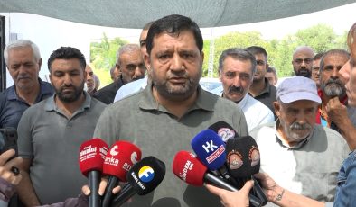 TADIM KÖYLÜLERİNDEN ÇİMENTO FABRİKASI TEPKİSİ: “HİÇBİR KOŞULDA İSTEMİYORUZ”