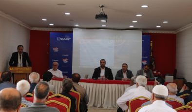 SAADET PARTİSİ ELAZIĞ’DA İL DİVANINI TOPLADI: TEŞKİLATTA HEDEF BÜYÜK