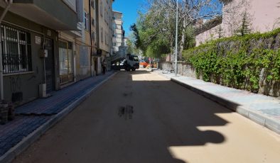 NAİLBEY MAHALLESİ  YOL VE KALDIRIM YENİLEME ÇALIŞMALARI TAMAMLANDI