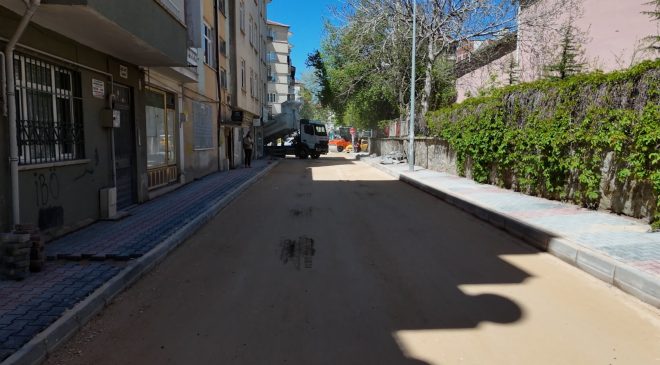NAİLBEY MAHALLESİ  YOL VE KALDIRIM YENİLEME ÇALIŞMALARI TAMAMLANDI