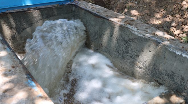 Merkez ilçe Sarıkamış ve Kumla Köylerinde sulama tesisleri hizmete alındı.