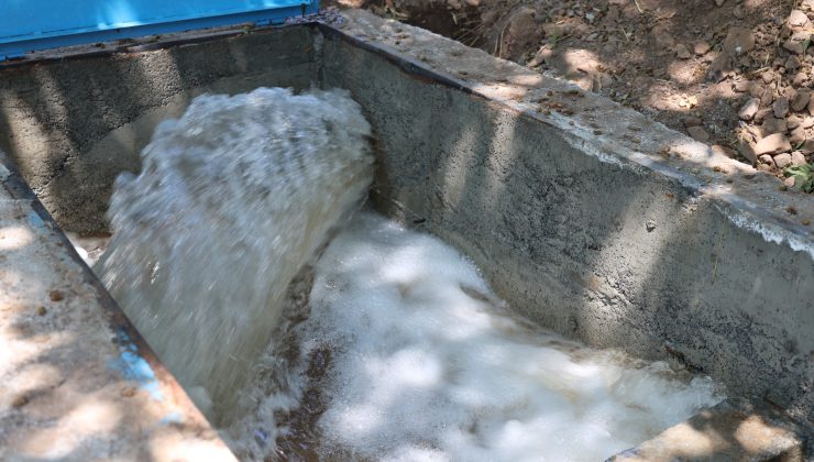 Merkez ilçe Sarıkamış ve Kumla Köylerinde sulama tesisleri hizmete alındı.