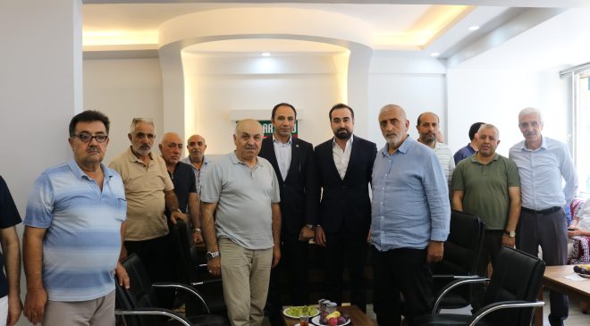 SAADET PARTİSİ, İLİMİZDE YENİ AÇILAN OKÇULAR KÖYÜ YARDIMLAŞMA DERNEĞİNE İSTİŞARE ZİYARETİ GERÇEKLEŞTİRDİ