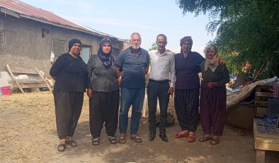 Anahtar Parti Sivrice İlçe Başkanlığı’ndan Elmasuyu Köyü Ziyareti