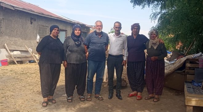 Anahtar Parti Sivrice İlçe Başkanlığı’ndan Elmasuyu Köyü Ziyareti