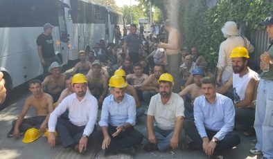 Eti Gümüş İşçilerinin Hak Talepleri Ankara’da Takip Edildi: Faruk Dinç işçileri ziyaret etti