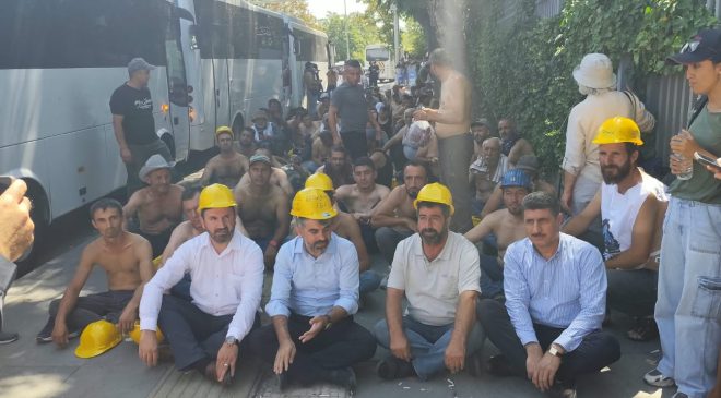 Eti Gümüş İşçilerinin Hak Talepleri Ankara’da Takip Edildi: Faruk Dinç işçileri ziyaret etti