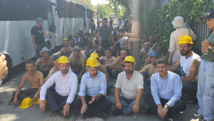 Eti Gümüş İşçilerinin Hak Talepleri Ankara’da Takip Edildi: Faruk Dinç işçileri ziyaret etti
