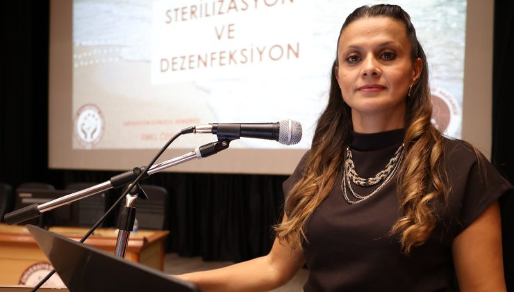 Fırat Üniversitesi Hastanesinde çalışanlara yönelik olarak “Sterilizasyon ve Dezenfeksiyon” konulu eğitim sunumu gerçekleştirildi.