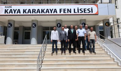 İl Milli Eğitim Müdürü Aziz Gün’den Kaya Karakaya Fen Lisesi’ne Ziyaret