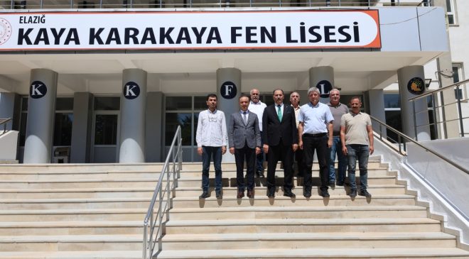 İl Milli Eğitim Müdürü Aziz Gün’den Kaya Karakaya Fen Lisesi’ne Ziyaret