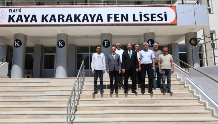 İl Milli Eğitim Müdürü Aziz Gün’den Kaya Karakaya Fen Lisesi’ne Ziyaret