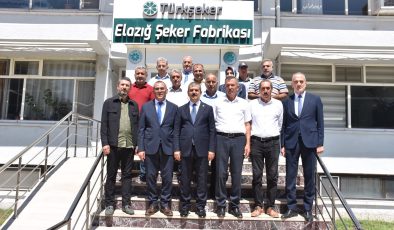 Milletvekili Keleş, Elazığ Şeker Fabrikası’nı ziyaret etti