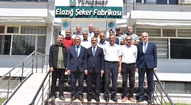 Milletvekili Keleş, Elazığ Şeker Fabrikası’nı ziyaret etti