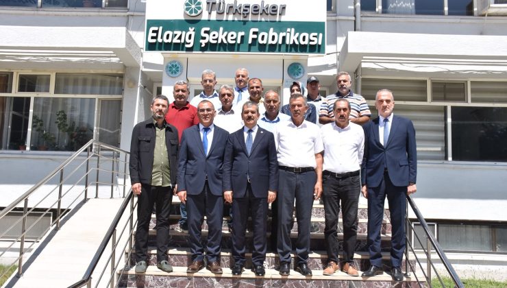 Milletvekili Keleş, Elazığ Şeker Fabrikası’nı ziyaret etti