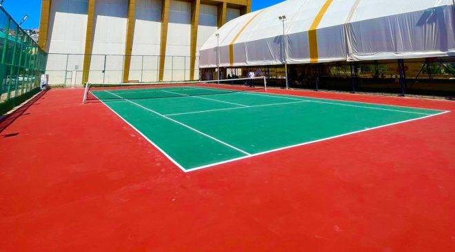 TENİS KORTLARINA MODERN DOKUNUŞ