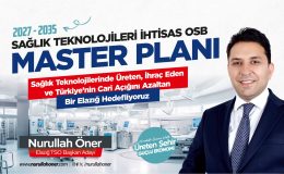 Nurullah Öner’den Elazığ İçin Büyük Vizyon: “Sağlık Teknolojilerinde Üreten, İhraç Eden ve Türkiye’nin Cari Açığını Azaltan Bir Elazığ Hedefliyoruz”