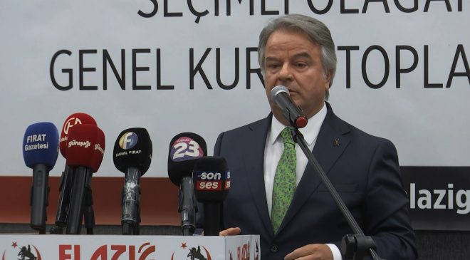 Elazığ Kent Konseyi Seçimli Olağan Genel Kurulu’nda mevcut başkan Mehmet Nafiz Koca yeniden göreve getirildi.