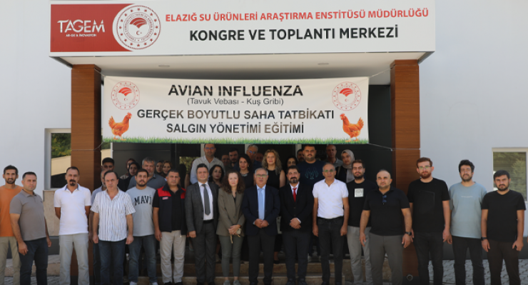 Kuş Gribine Yönelik Saha Tatbikatı ve Salgın Yönetim Eğitimi Başladı