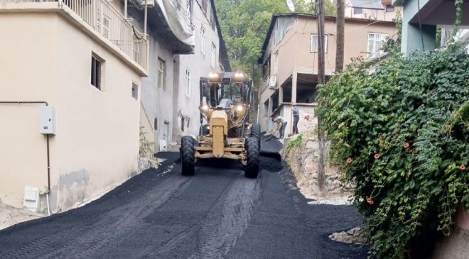 Keban’da Değirmenbaşı Mahallesi’nde Asfalt Çalışmaları Tamamlandı